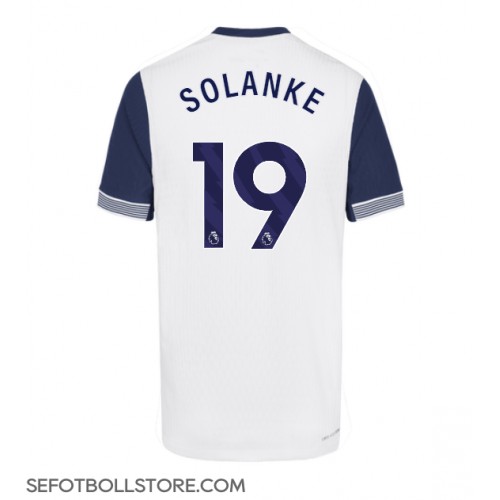 Tottenham Hotspur Dominic Solanke #19 Replika Hemmatröja 2024-25 Kortärmad